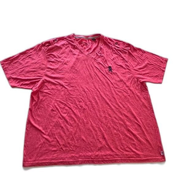 Lions Crest mens t-shirt red Brightne English Laundry casual sport plus size 4X - Picture 6 of 15